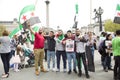 Syrian Rally in Trafalgar Square to support Medics Under Fire