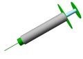 Syringe a Clinic Hospital Clip Art