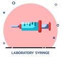 Syringe flat style