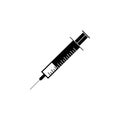 syringe with heroin icon. Bad habit Elements for mobile concept and web apps. Icon for website design and development, app develop