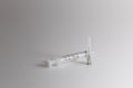 syringe with hypodermic needle Royalty Free Stock Photo