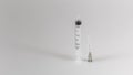 syringe with hypodermic needle Royalty Free Stock Photo