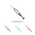 Syringe Icon. Elements of death in multi colored icons. Premium quality graphic design icon. Simple icon for websites, web Royalty Free Stock Photo