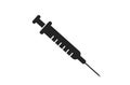 Syringe icon. medical design element, vaccine and injection symbol