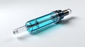 Syringe innovation isolated