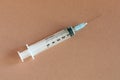 Syringe with needle