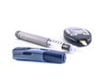 Syringe pen, glucometer and insulin pen