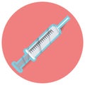 syringe. Vector illustration decorative design