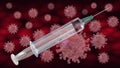 Syringe and viruses