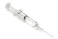 Syringe on White Royalty Free Stock Photo