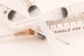 Syringes Royalty Free Stock Photo