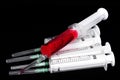 Syringes Royalty Free Stock Photo