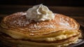 syrup buttermilk pancake food