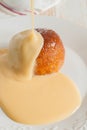 Treacle or Syrup Sponge and Custard