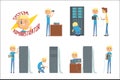 System administrator, network engineer characters, set of network diagnostics, users support and server maintenance