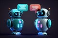 System Artificial intelligence ChatGPT Chat Bot AI.gemerative ai Royalty Free Stock Photo