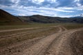 The system of branched dirt roads in the intermountain basin