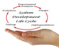 System Development Life Cycle Royalty Free Stock Photo