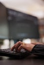 System engineer writing programming language