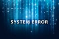 System error Royalty Free Stock Photo