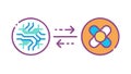 System Integration and Interconnected Processes, Seamless Data Flow, vector design Generative AI Royalty Free Stock Photo