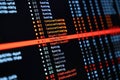 system monitoring dashboard showing kubernetes pod errors like imagepullbackoff and crashloopbackoff alongside running and Royalty Free Stock Photo