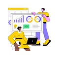System software development abstract concept vector illustration. Royalty Free Stock Photo