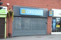 Greggs shop, Melton Road, Syston, Popular, cheap shop that serves food and drink