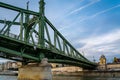 Szabadsag Bridge in Budapest, Hungary. Royalty Free Stock Photo