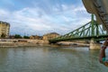 Szabadsag Bridge in Budapest, Hungary. Royalty Free Stock Photo