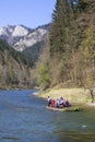 Rafting on the Dunajec river, Szczawnica, Poland