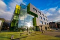 Szczecin, March 2018: Modern building complex of the research ce Royalty Free Stock Photo