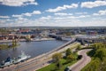 Szczecin / Panorama of the waterfront