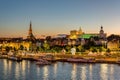 Szczecin, Poland - August 06, 2017: the final rally of the international sailing regatta in the framework of The Tall Ships` Races