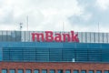 Logo and sing of mBank.