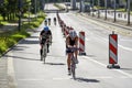 Szczecin, Poland, July 9, 2017: Triathlon Szczecin, Triathletes