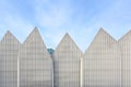 SZCZECIN, POLAND Ã¢â¬â OCTOBER 25: Modern futuristic facade of the Philharmonic Hall on Solidarity Square, designed by the