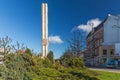 Szczecin / The Polish Soldiers place / communist monument Royalty Free Stock Photo