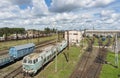 Szczecin Port train station Poland