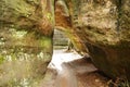 Szczeliniec Wielki in Gory Stolowe mountains, Poland