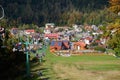 Szczyrk in Poland Beskidy Mountains Royalty Free Stock Photo