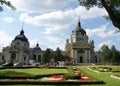 Szechenyi Bath in Budapest Royalty Free Stock Photo