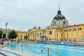 Szechenyi bath spa in Budapest (Hungary) Royalty Free Stock Photo