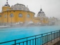 Szechenyi spa bath, Budapest Royalty Free Stock Photo