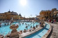 The Szechenyi Spa (Bath, Therms) in Budapest Royalty Free Stock Photo