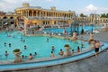 The Szechenyi Spa in Budapest Royalty Free Stock Photo