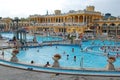 The Szechenyi Spa in Budapest Royalty Free Stock Photo