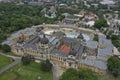 The Szechenyi Spa is one of the largest spa complexes in Europe in the Budapest City Park. Royalty Free Stock Photo