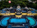 Szechenyi Thermal Bath Spa in Budapest, Hungary Royalty Free Stock Photo