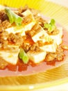 Szechuan dish ma-po tofu